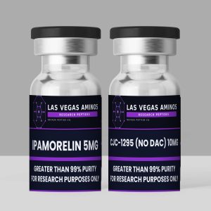 IPAMORELIN 5MG + CJC-1295 (NO DAC) 10MG research vial